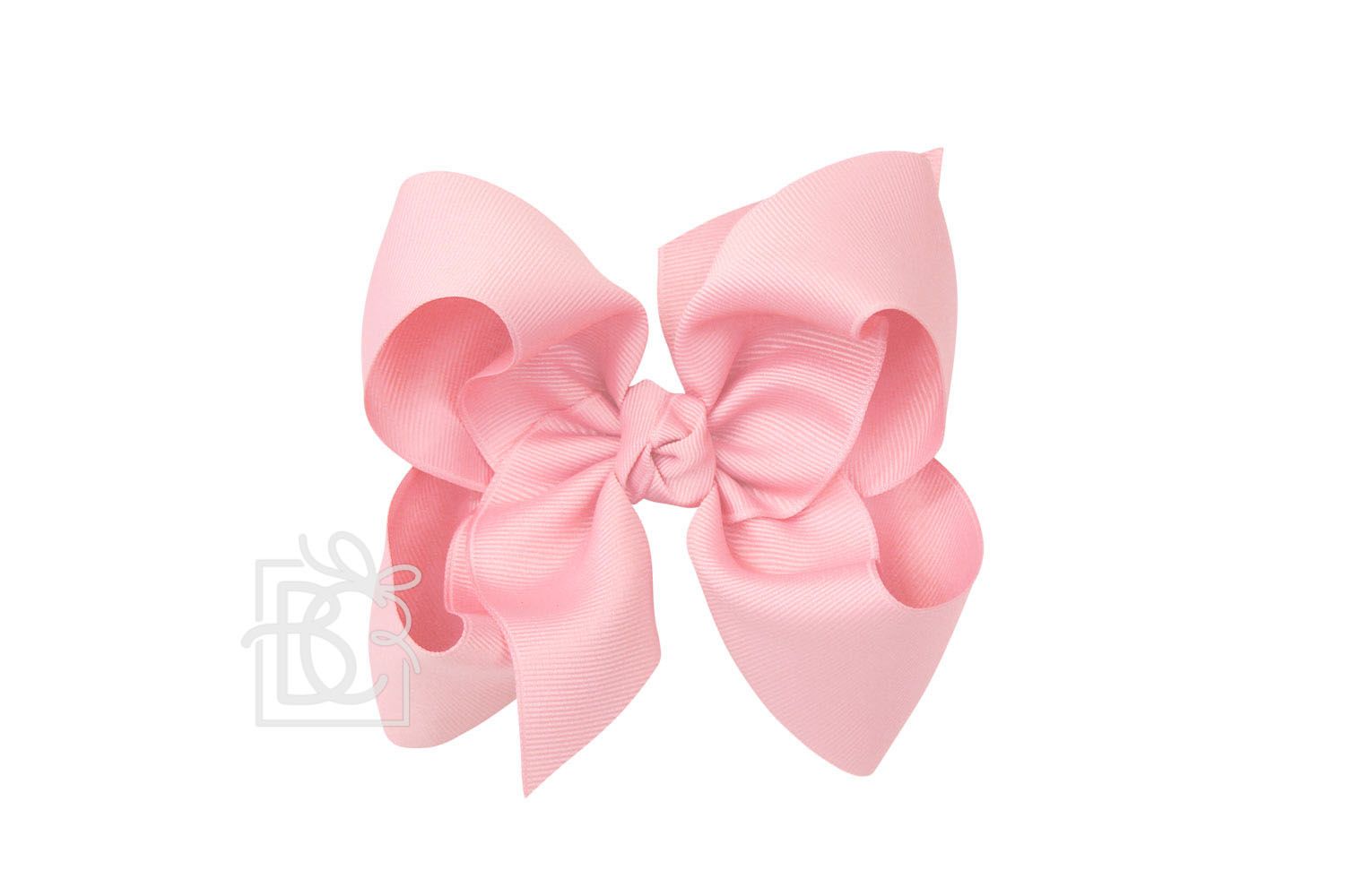 Signature Grosgrain Double Knot Bow on Clip - 4.5" Large