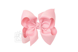 Signature Grosgrain Double Knot Bow on Clip - 5.5" XL