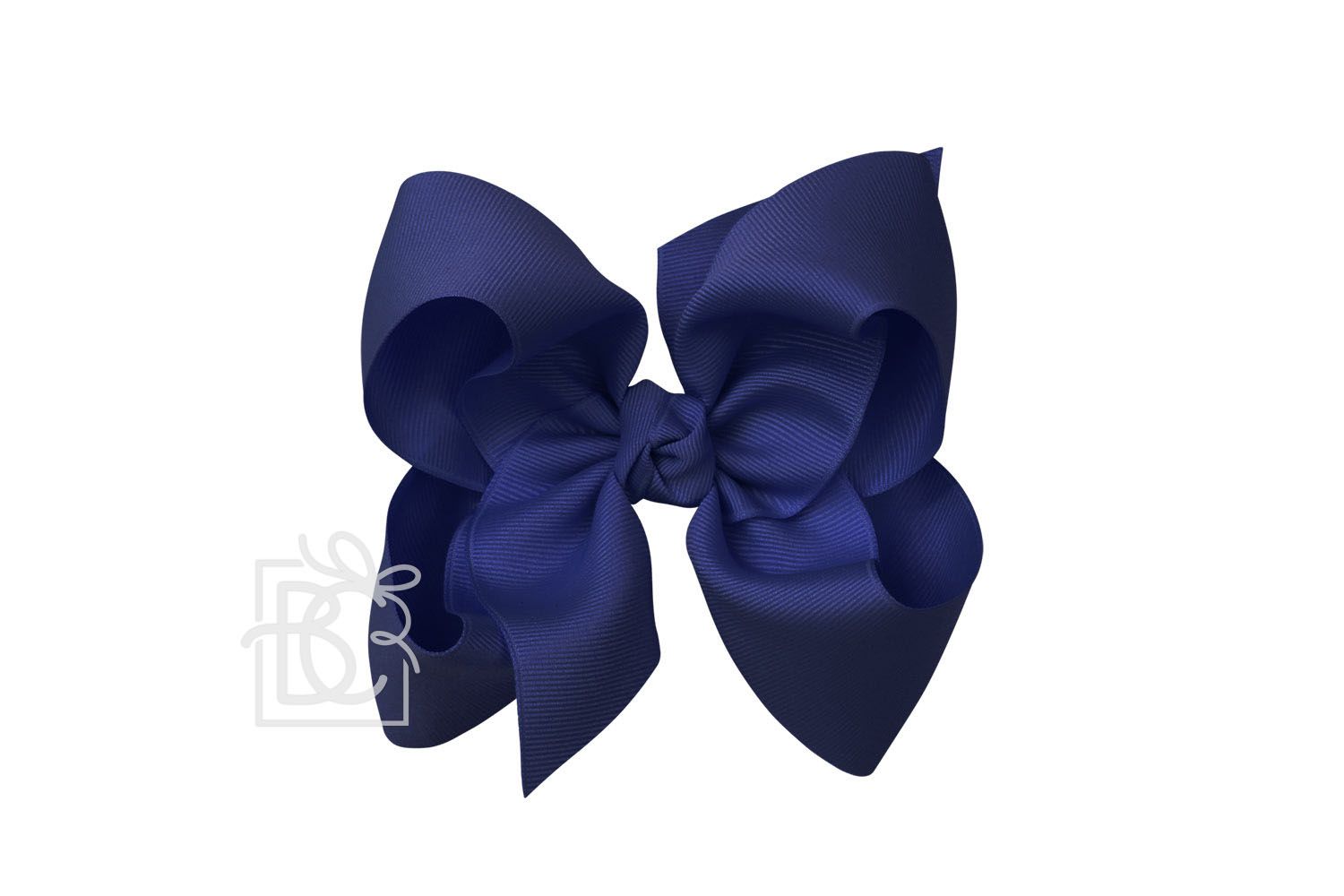 Signature Grosgrain Double Knot Bow on Clip - 4.5" Large