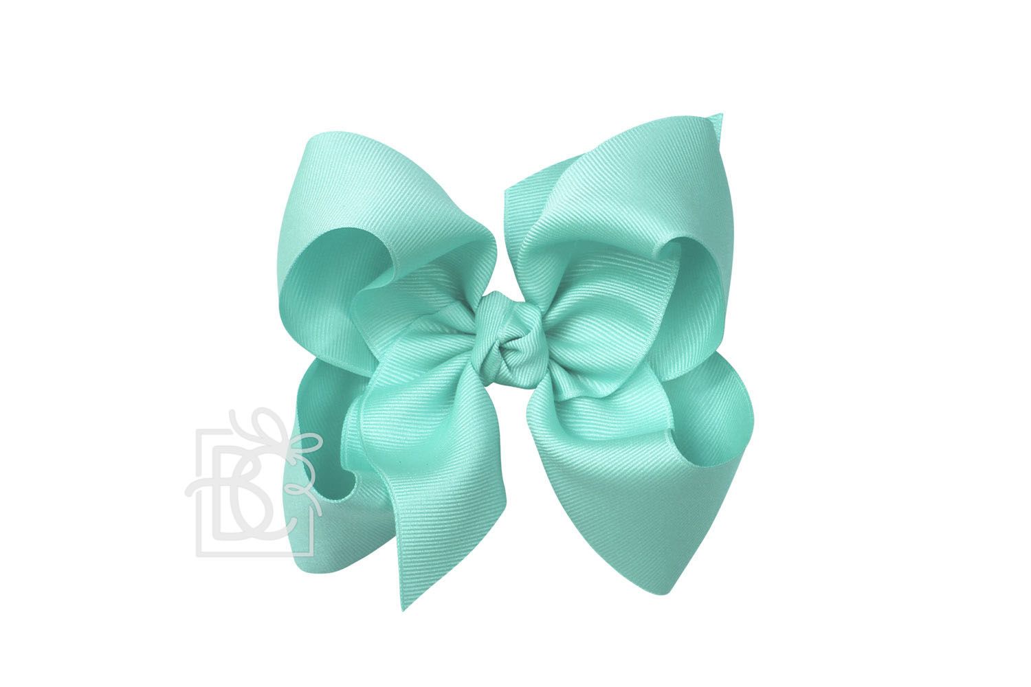 Signature Grosgrain Double Knot Bow on Clip - 4.5" Large