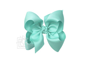 Signature Grosgrain Double Knot Bow on Clip - 5.5" XL