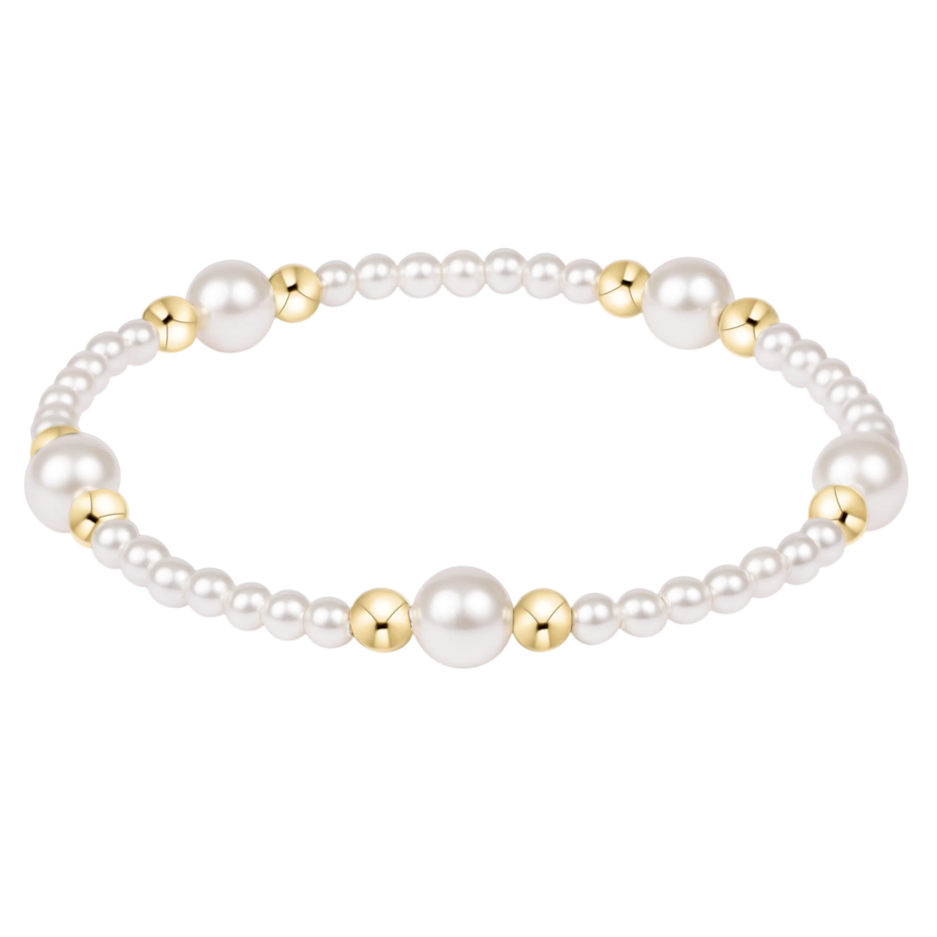Pearl Purpose 6mm Bead Bracelet
