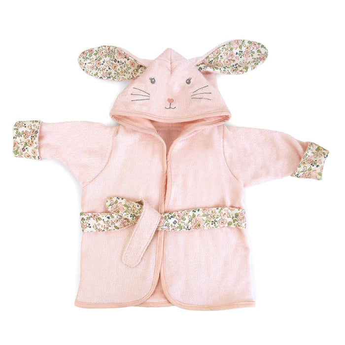 Mon Ami | Bunny Bamboo Terry Pink Robe