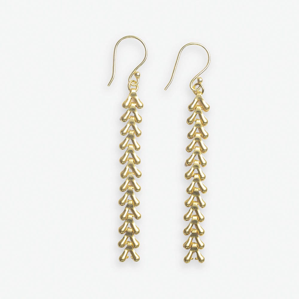 INK + ALLOY | Parker V Chain Link Drop Earrings