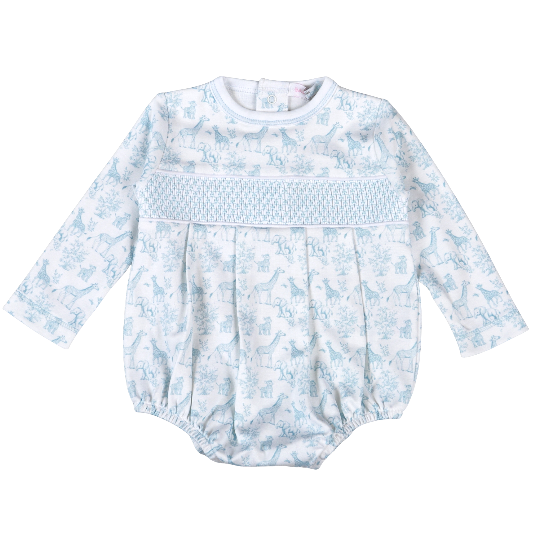 Blue Baby Safari Pima Bubble