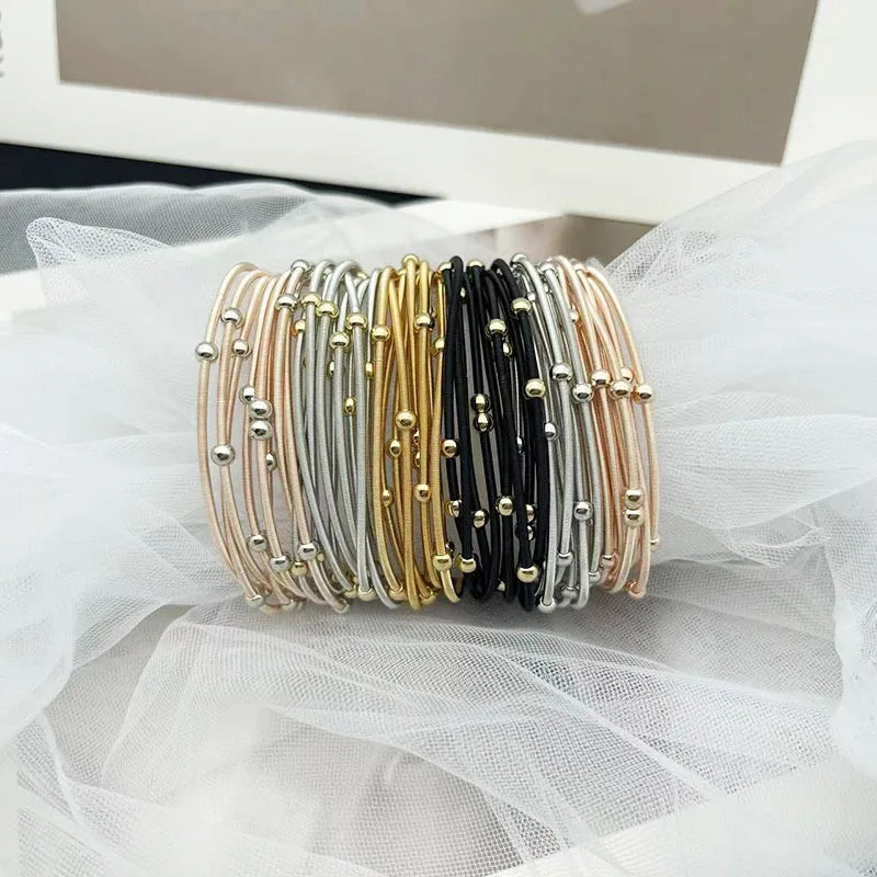 Francine Wire Stretch Bracelet Set