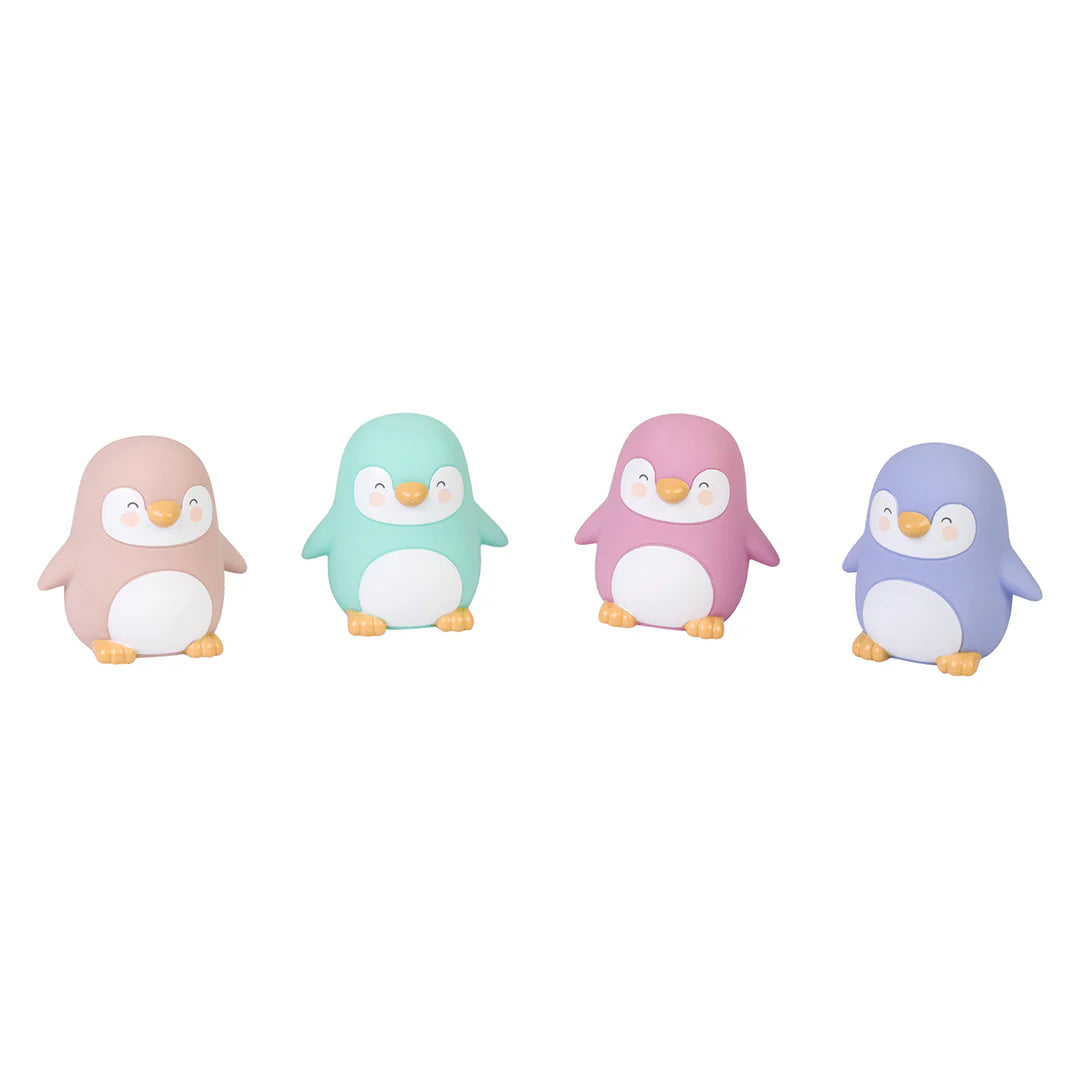 Kalencom | Penguins Party Bath Toy Set