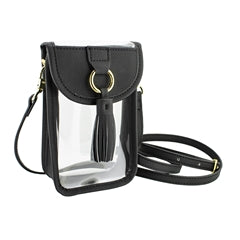 Clear Cell Phone Crossbody Bag