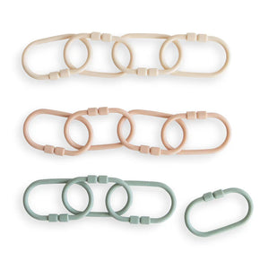 Mushie/ Chain Link Rings