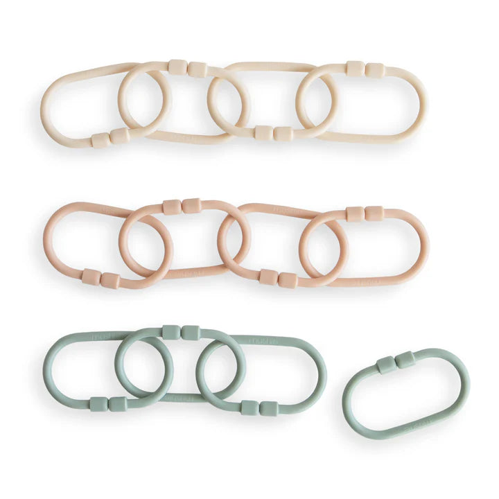 Mushie/ Chain Link Rings