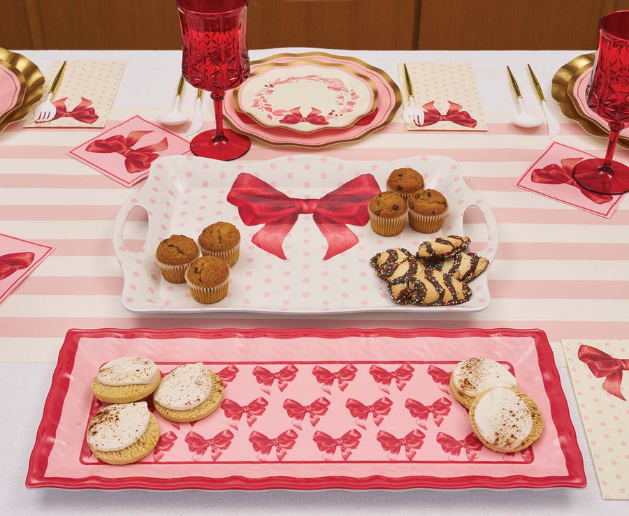 Sophistiplate | Christmas Bows Serving Plate
