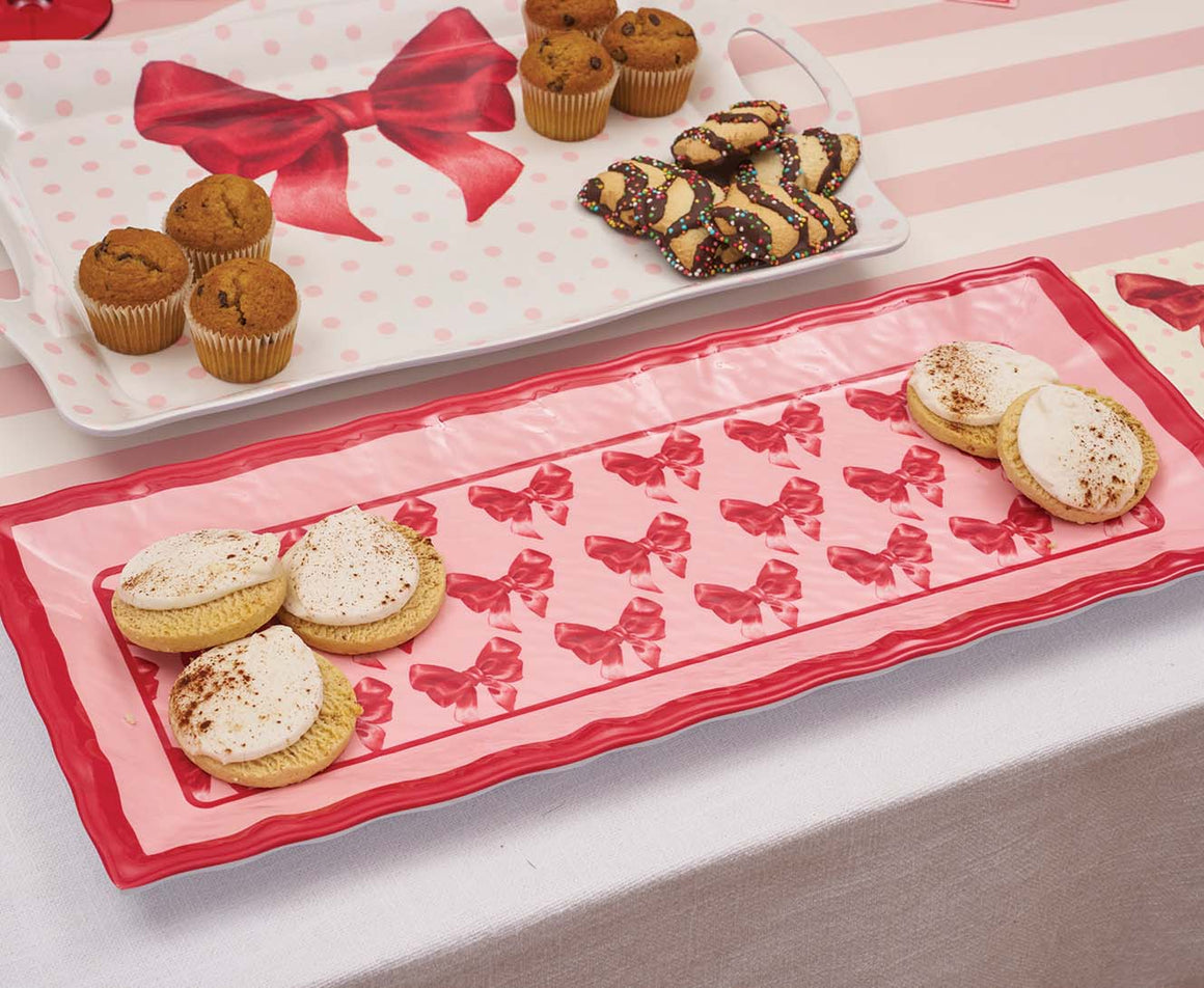 Sophistiplate | Christmas Bows Serving Plate