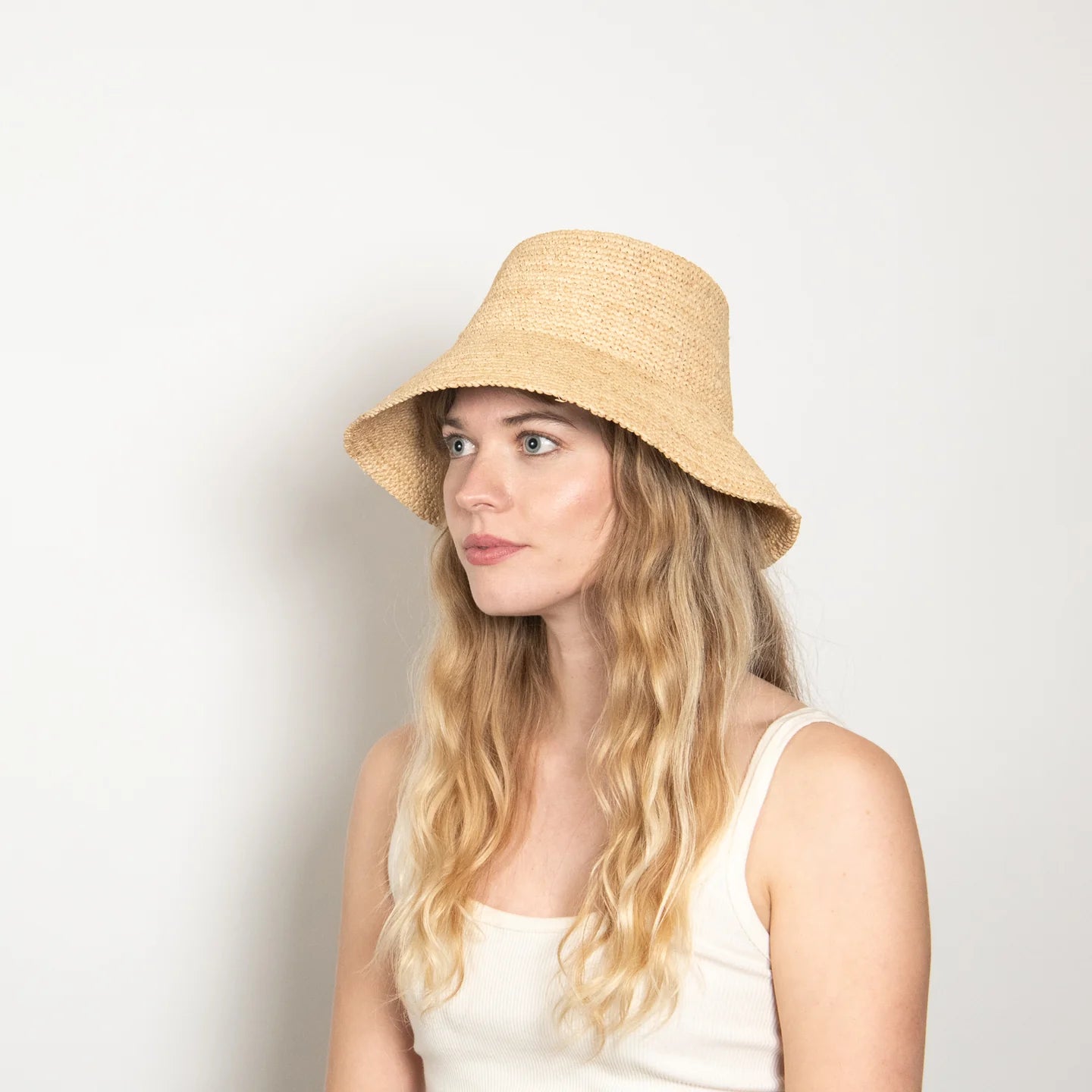 Sadie Paper Straw Bucket