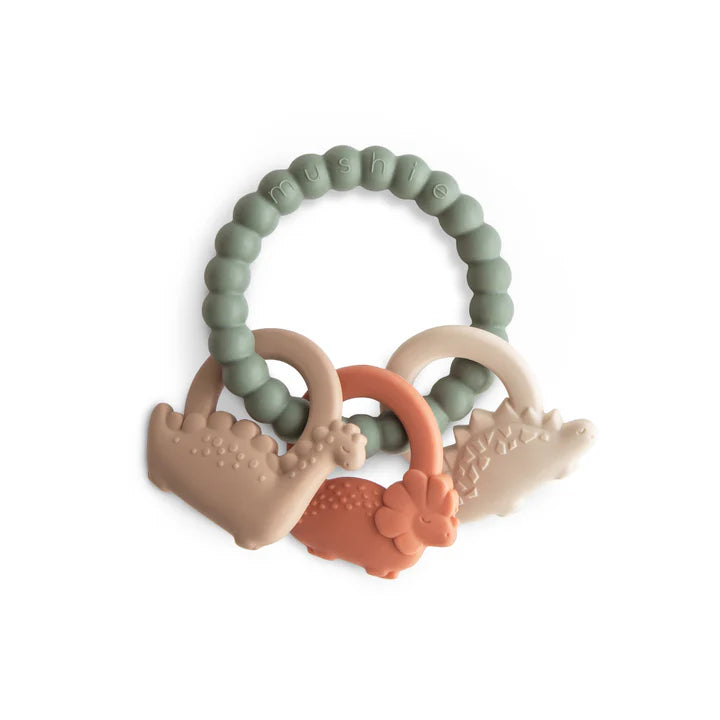 Mushie/ Dino Teething Ring