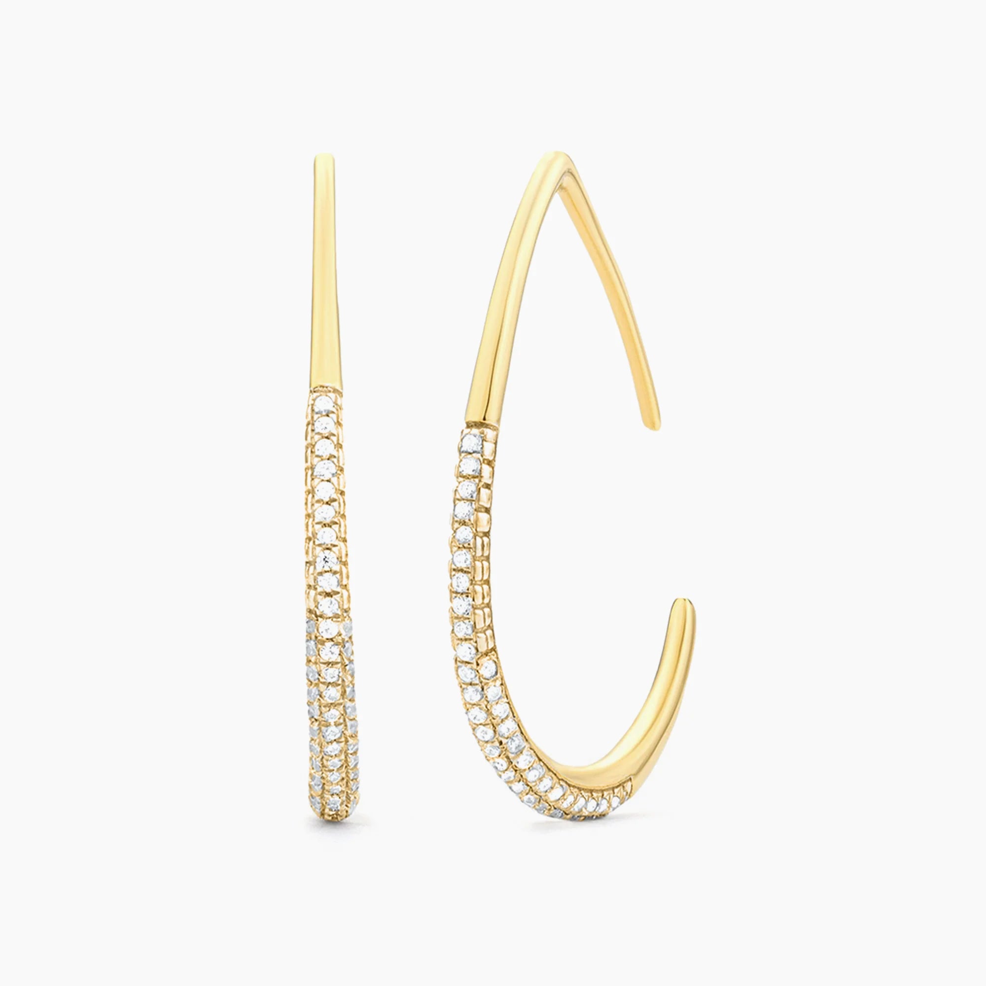 Waterproof Drop By Anytime Hoop Earrings