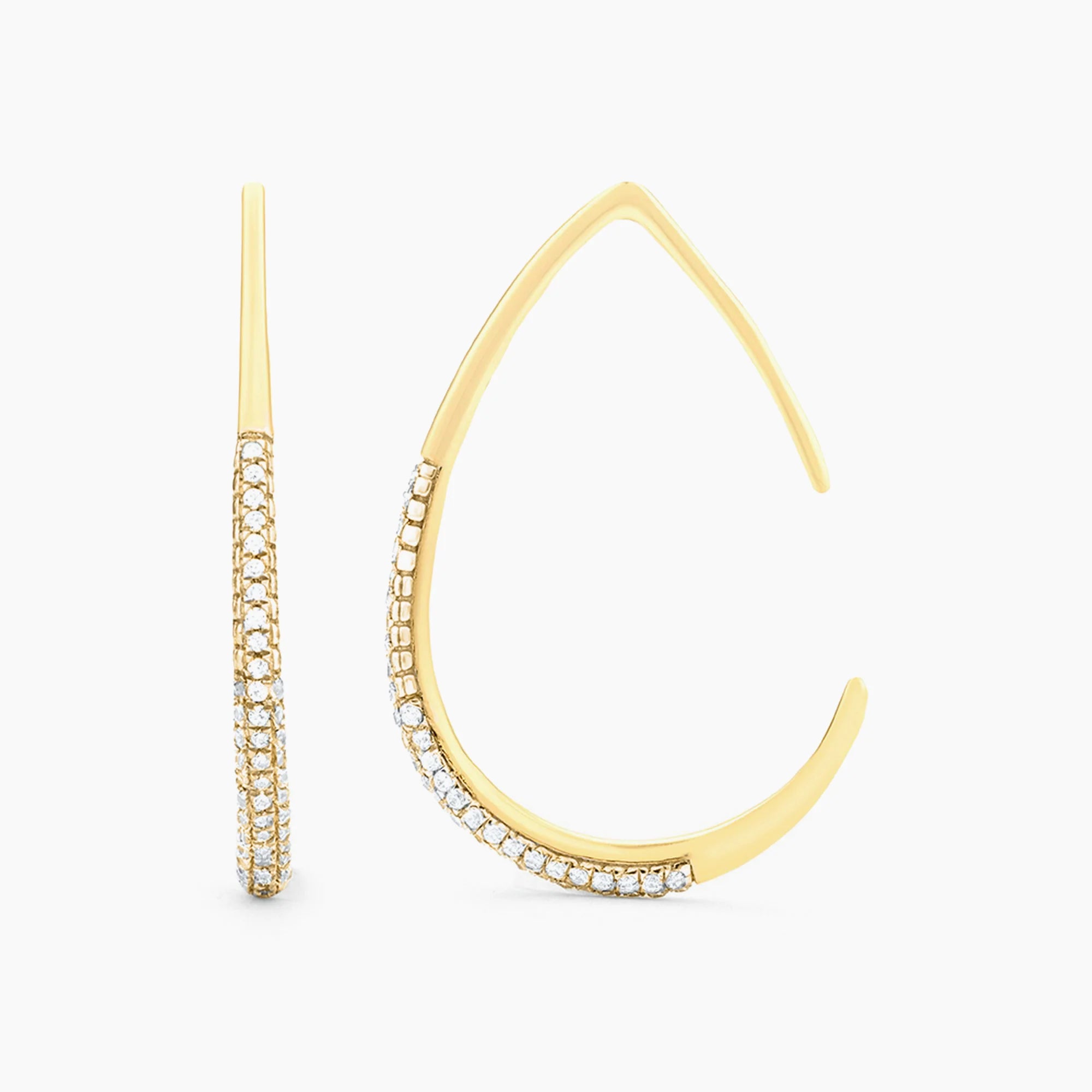 Waterproof Drop By Anytime Hoop Earrings