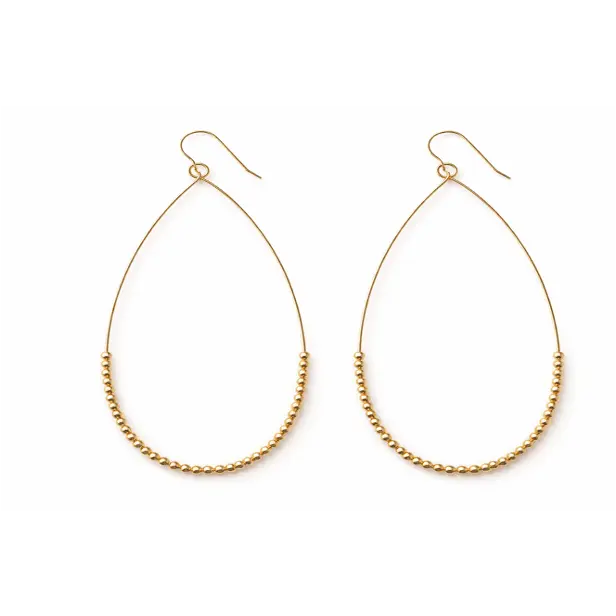 Minimalist Teardrop Earring Gold Filled