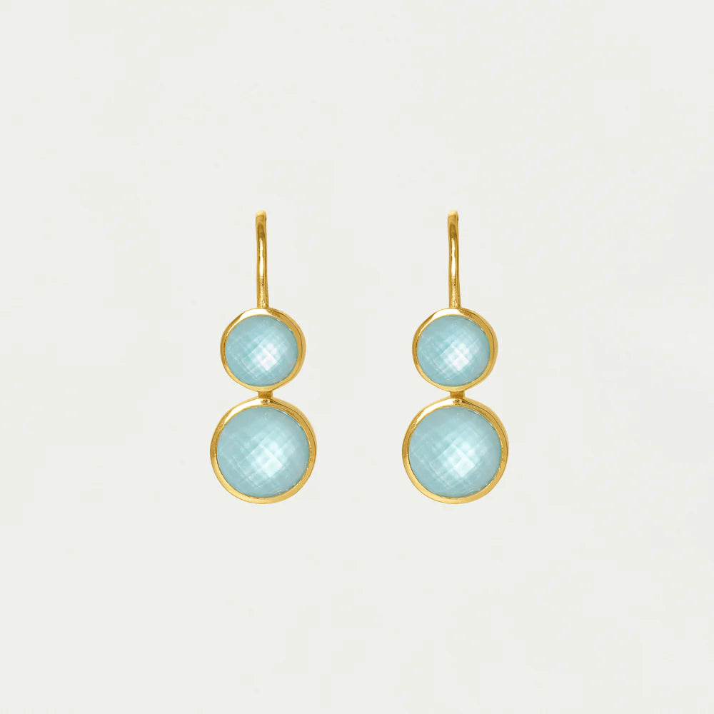 Dean Davidson Tulum Double Droplet Earrings