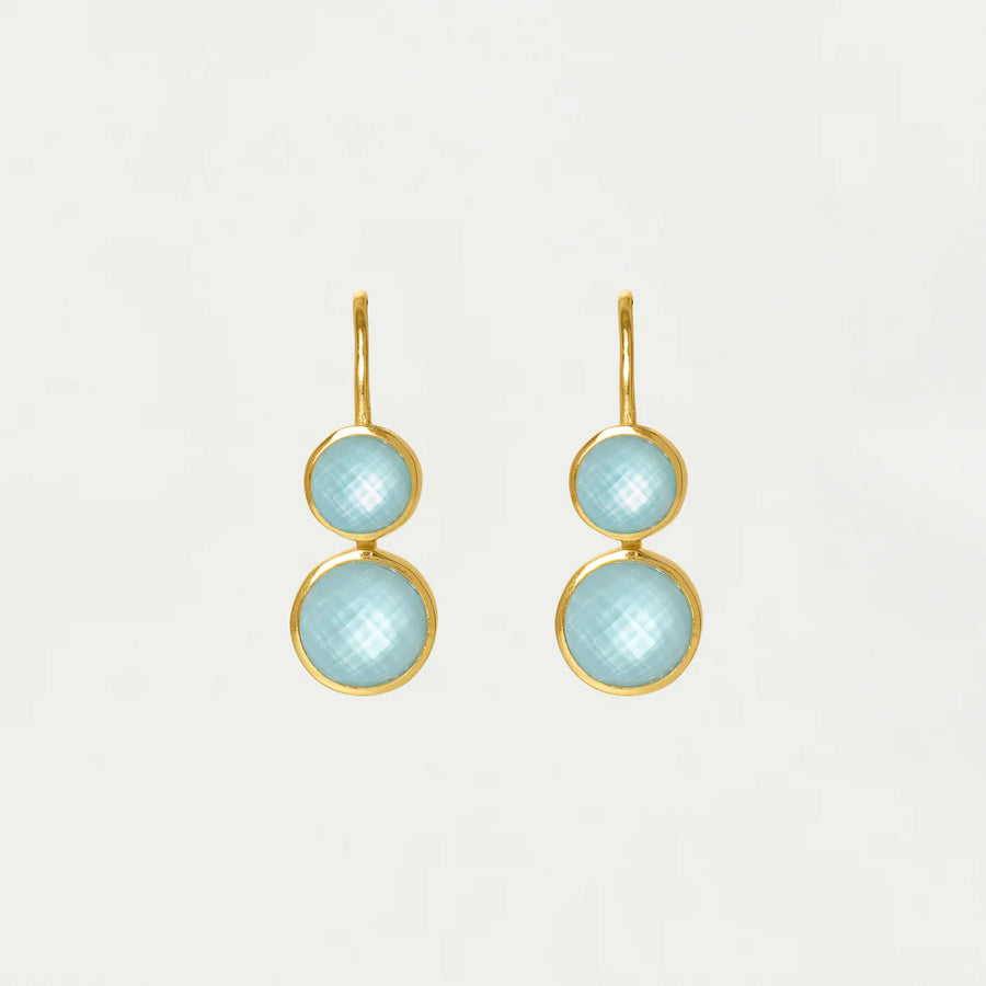 Dean Davidson Tulum Double Droplet Earrings