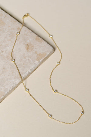 Cobblestone Living | Eleanor Pave Chain Necklace