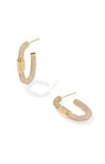 Kendra Scott | Emery Hoop Earring White Crystal