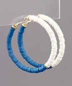 Erika Blue & White Hoops