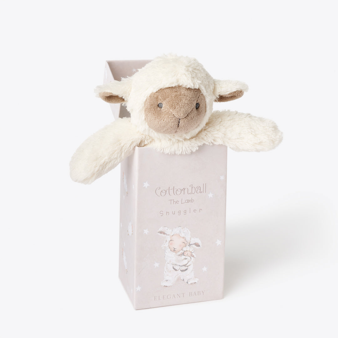 Elegant Baby | Cottonball the Lamb Snuggler