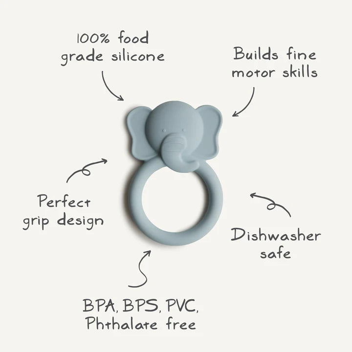 Mushie | Elephant Teether