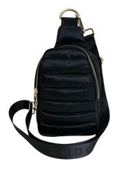 ELIZA QUILTED PUFFER SLING BAG
