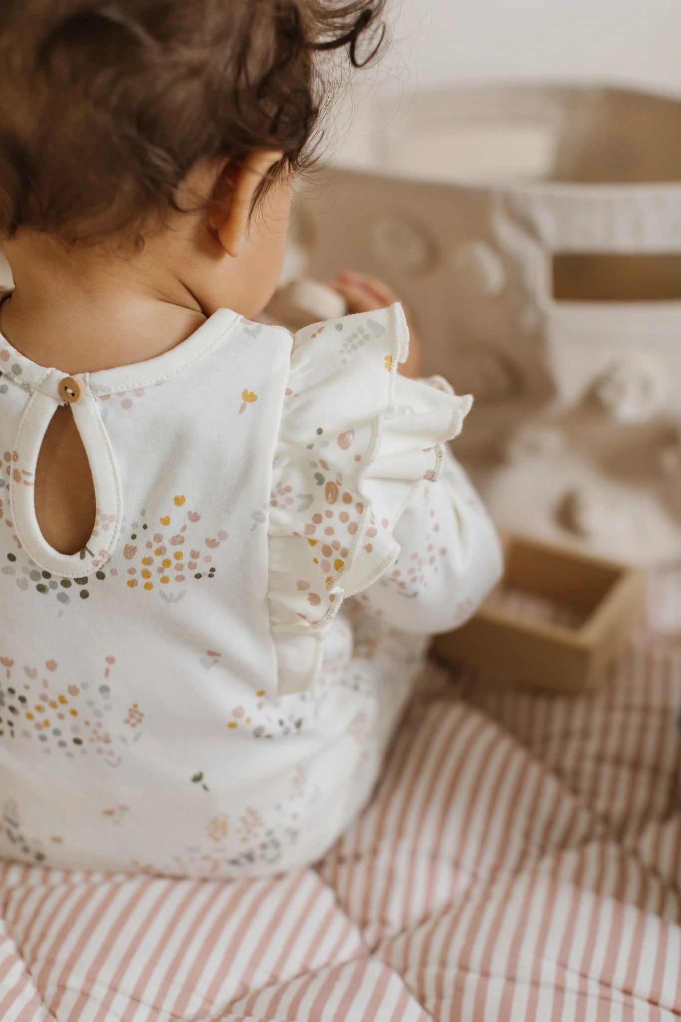 PEHR | Flower Patch Ruffle Romper