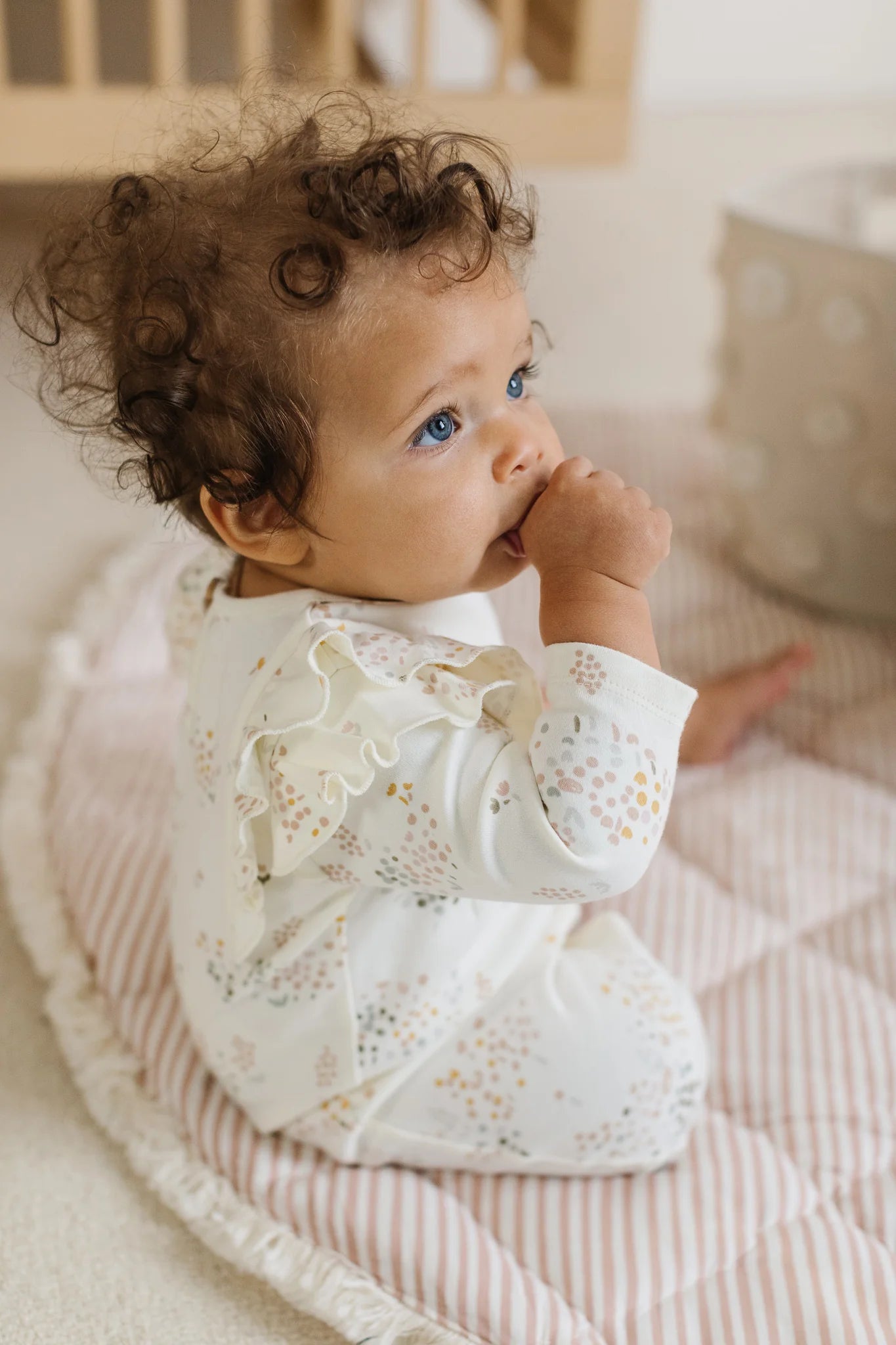 PEHR | Flower Patch Ruffle Romper