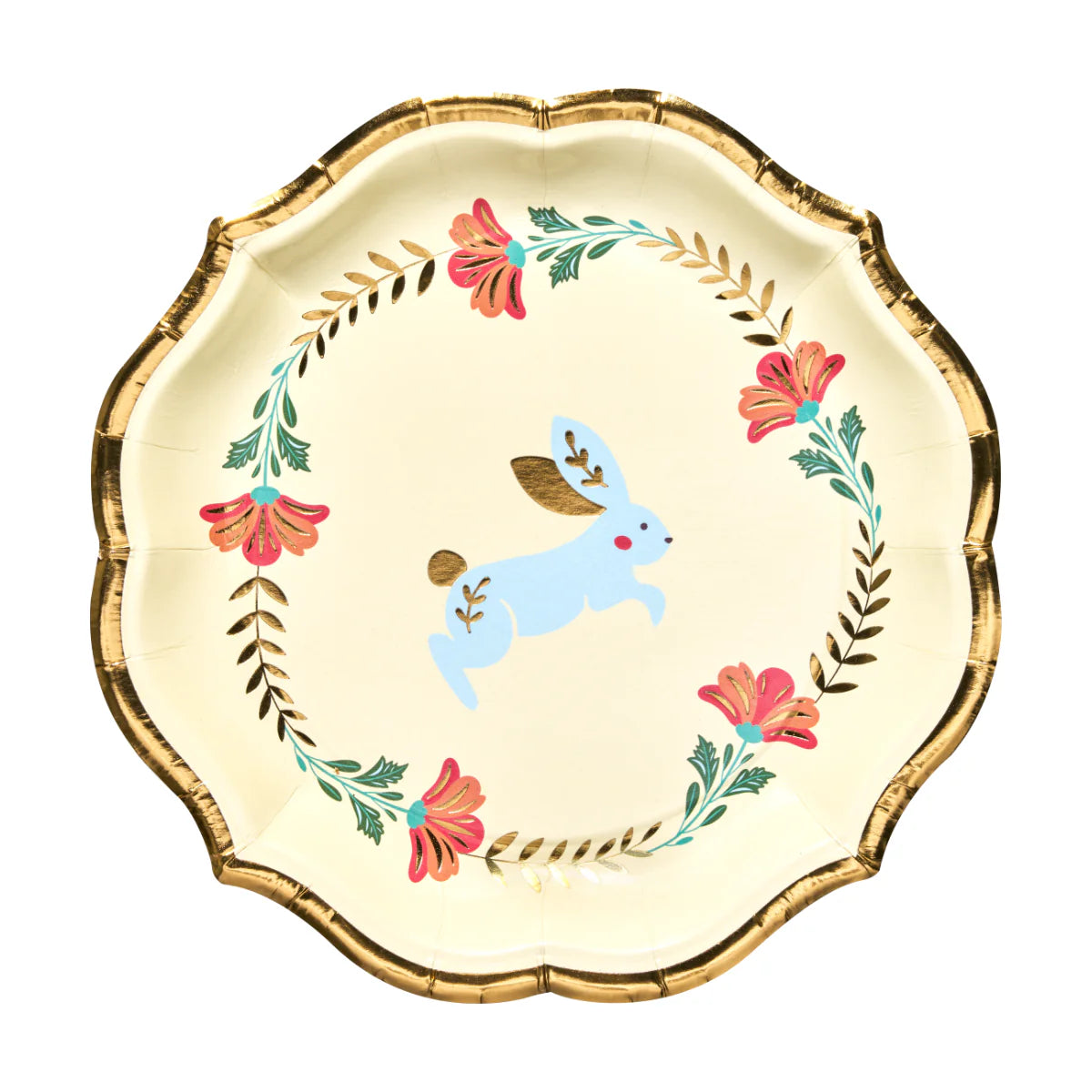 Sophistiplate | Folklore Easter Wavy Salad Plate