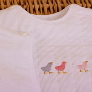Teresa Alecrim | Baby Bib Round with snaps