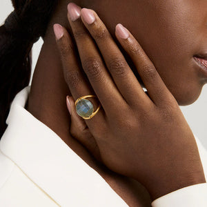Dean Davidson Galleria Ring Rainbow Labradorite