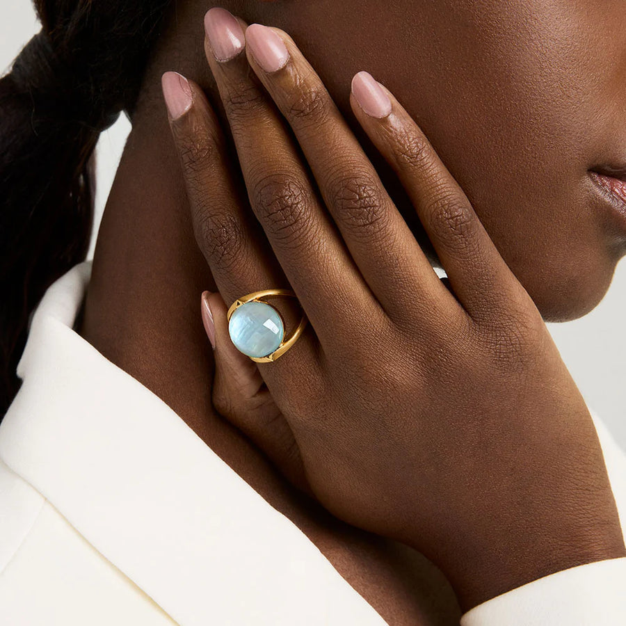 Dean Davidson Galleria Ring Irridescent Sky Blue