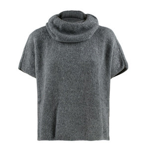 Francesa Short Sleeve Turtleneck Sweater