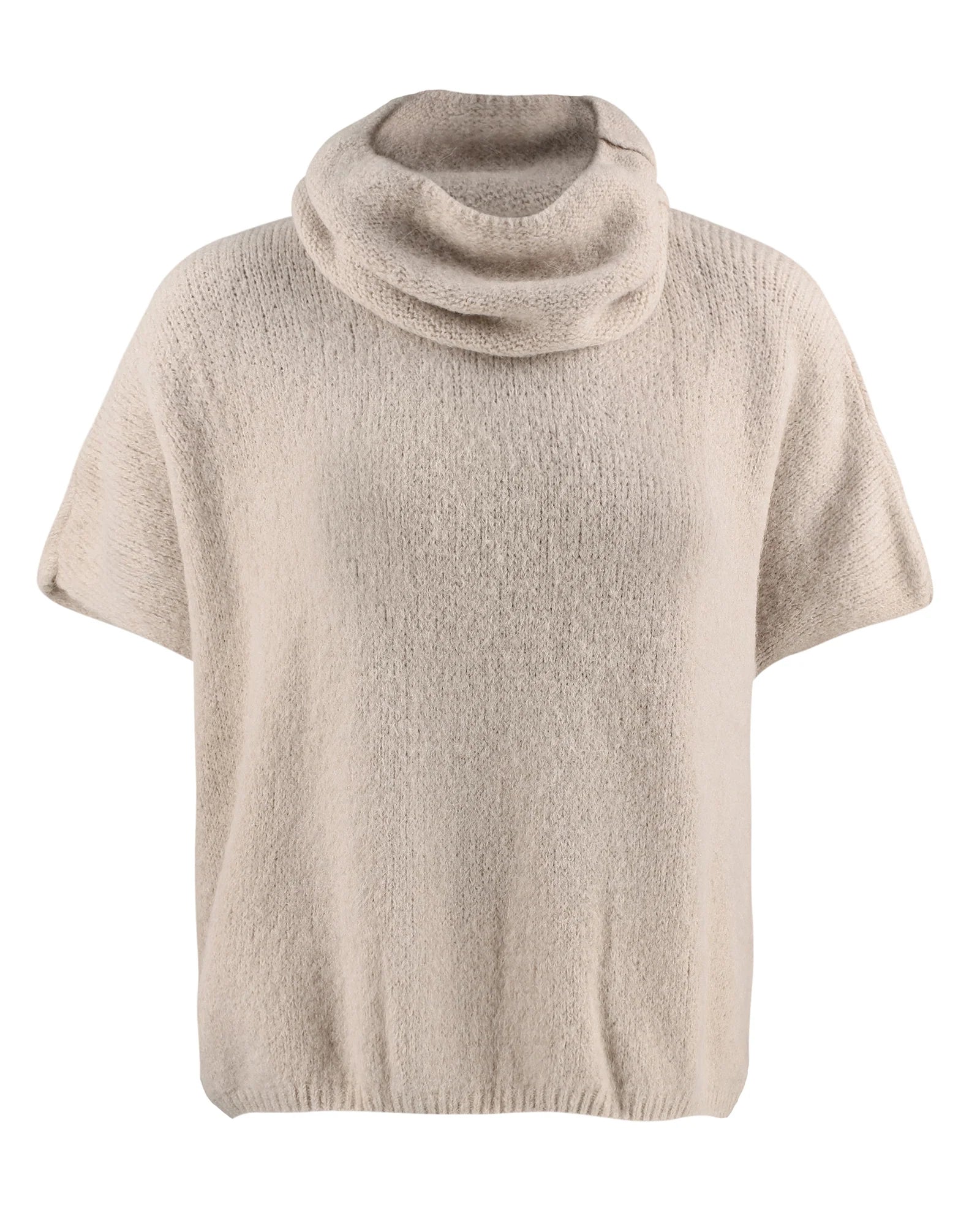 Francesa Short Sleeve Turtleneck Sweater