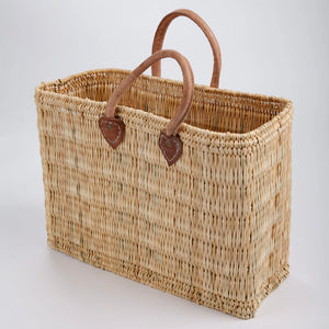 Moroccan Tote with Leather Handle