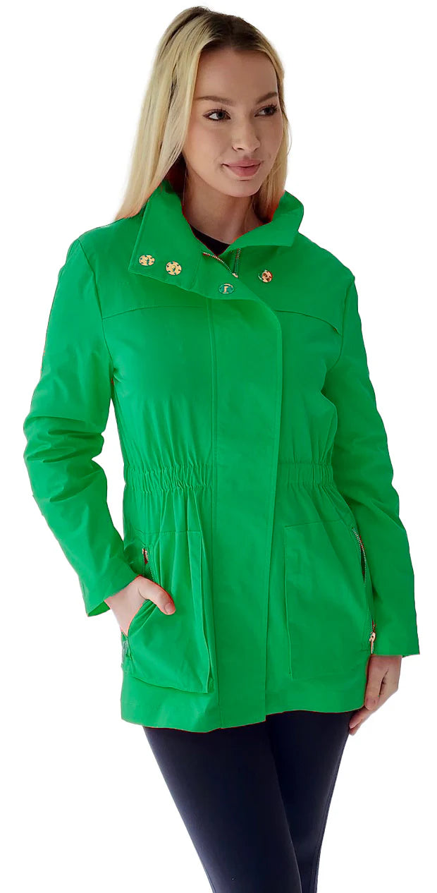 Ciao Milano | Irish Green Tess Anorak Jacket