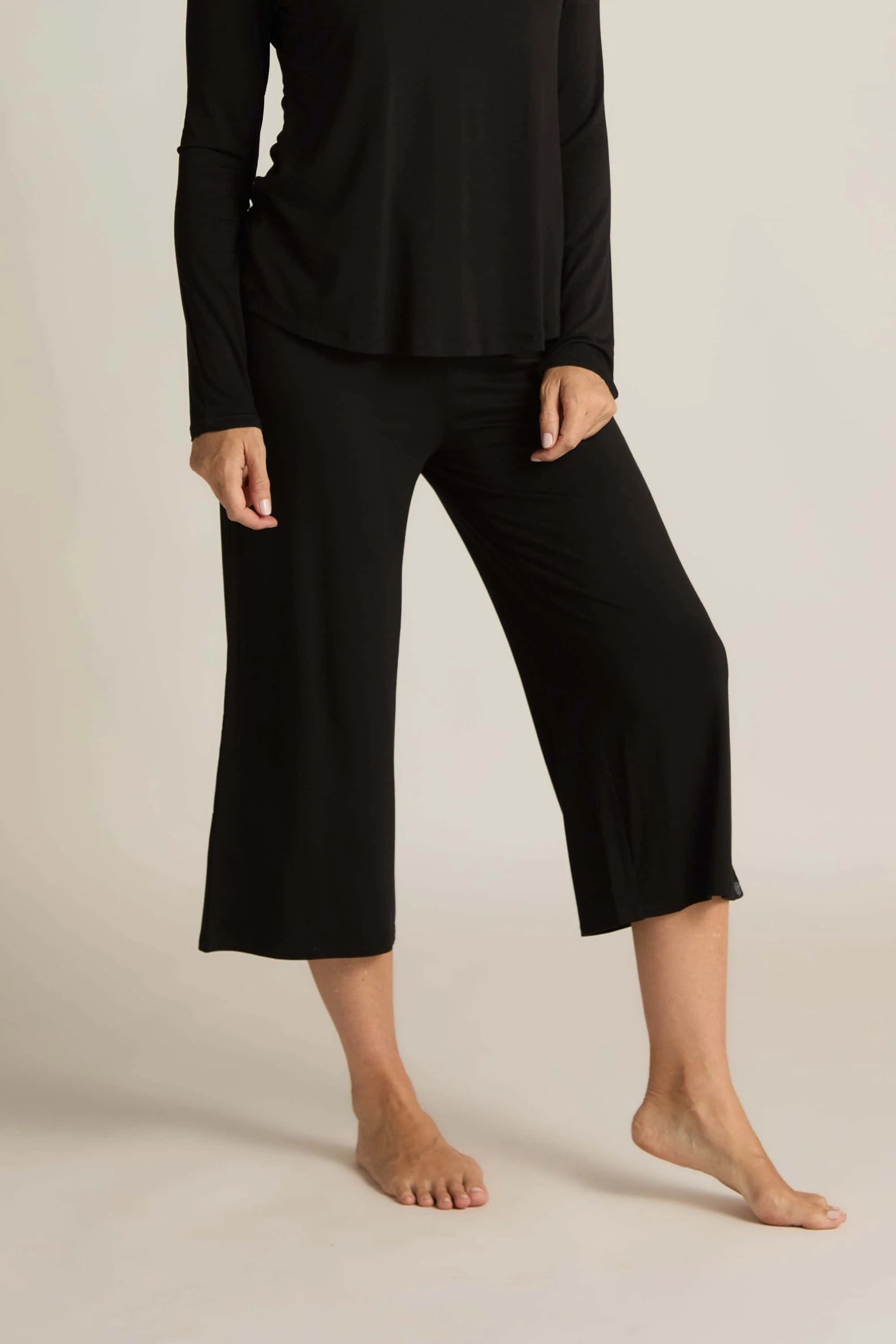 Faceplant Dreams |  Wide-Leg Capri Pant