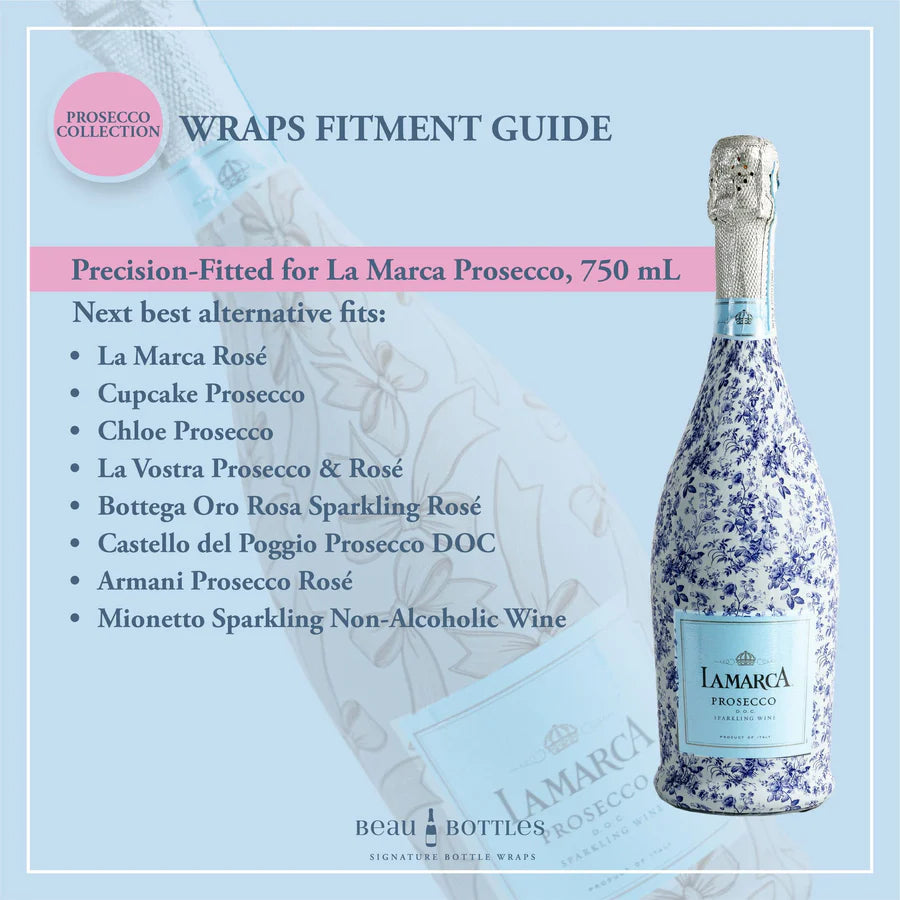 Beau Bottles Champagne and Prosecco Wraps