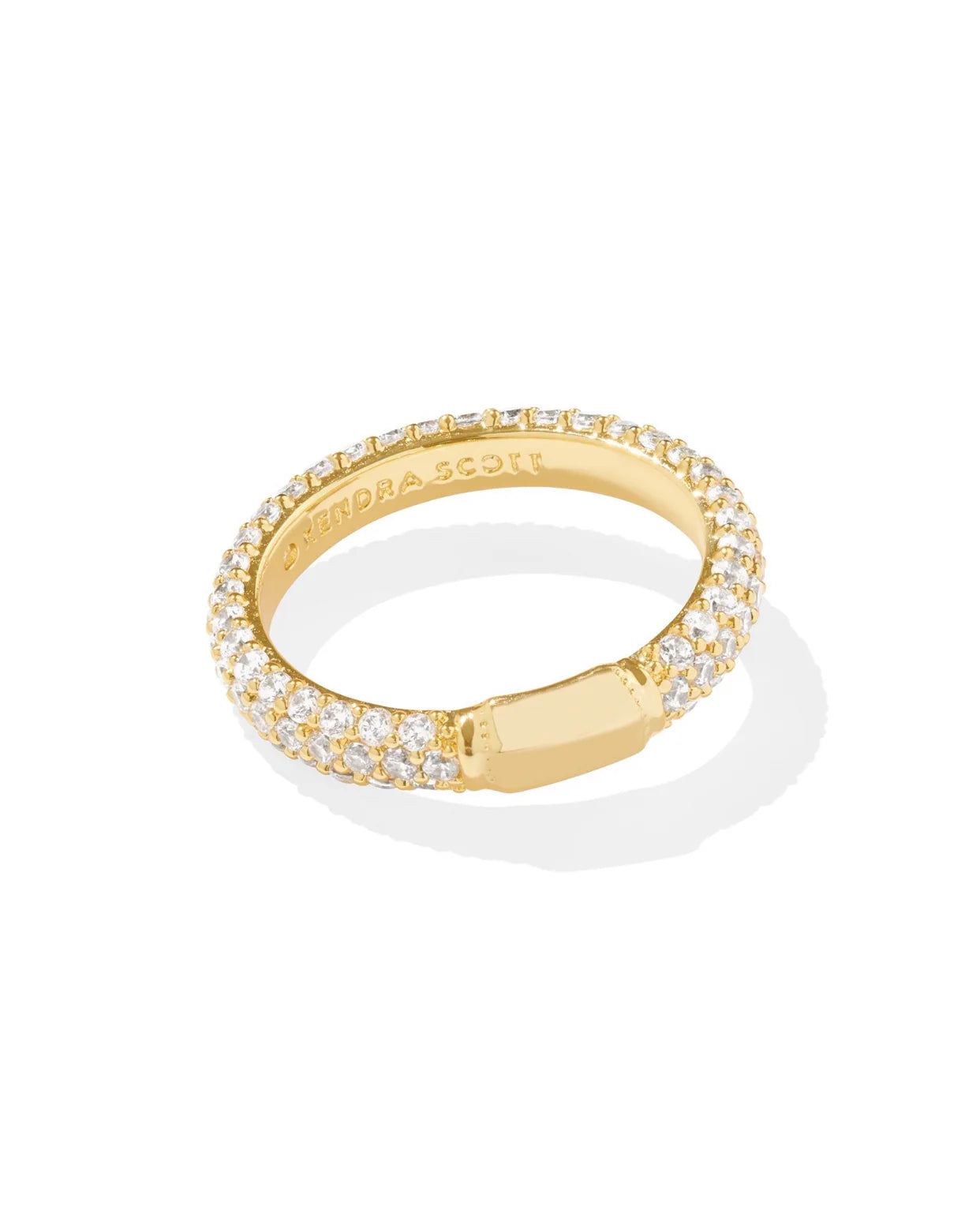 Kendra Scott | Emery Band Ring with White Crystal