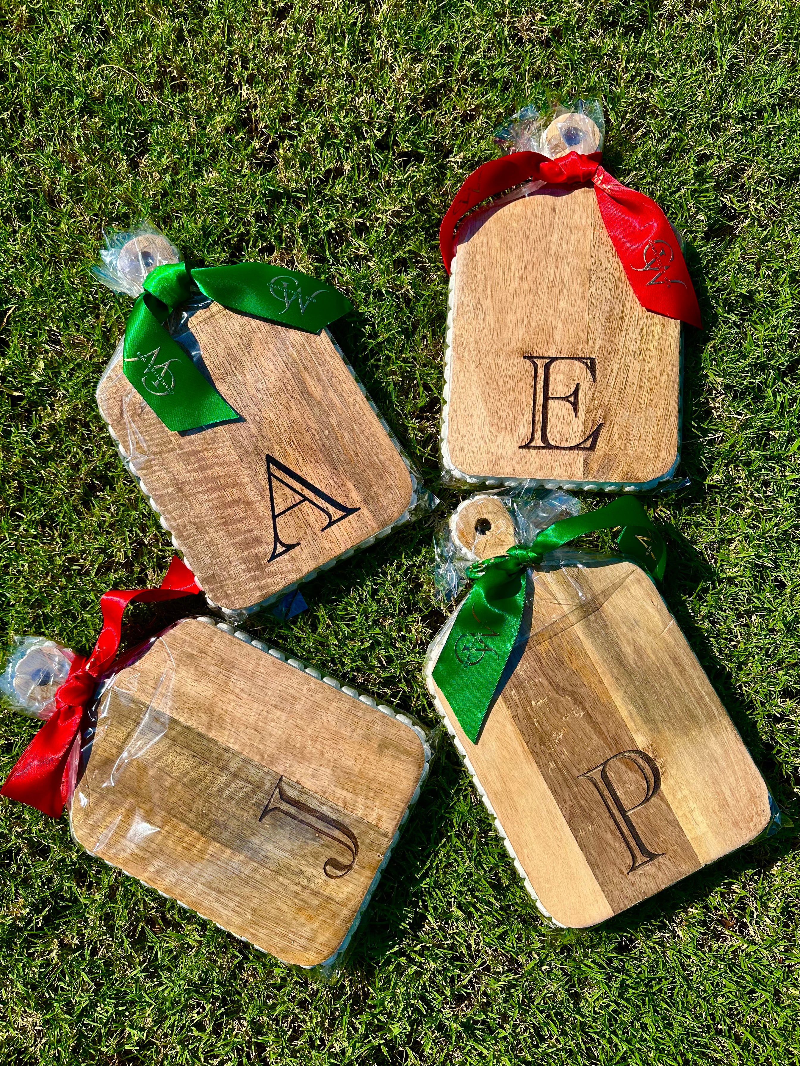 Initial Mini Cutting Board