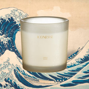Iconesse Great Wave Candle