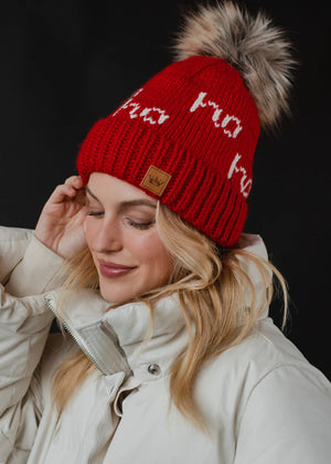 PANACHE | HO HO HO Pom Hat