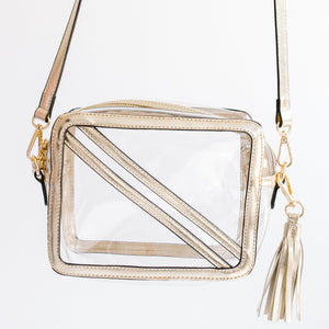 Clearly Handbags | The Cline in Gold