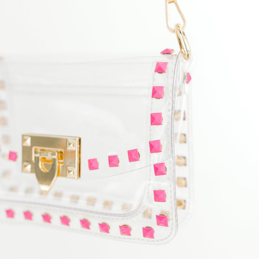 Clearly Handbags | The Jackie in Pink