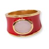 Ink + Alloy | Hazel Oval Stone Enamel Ring
