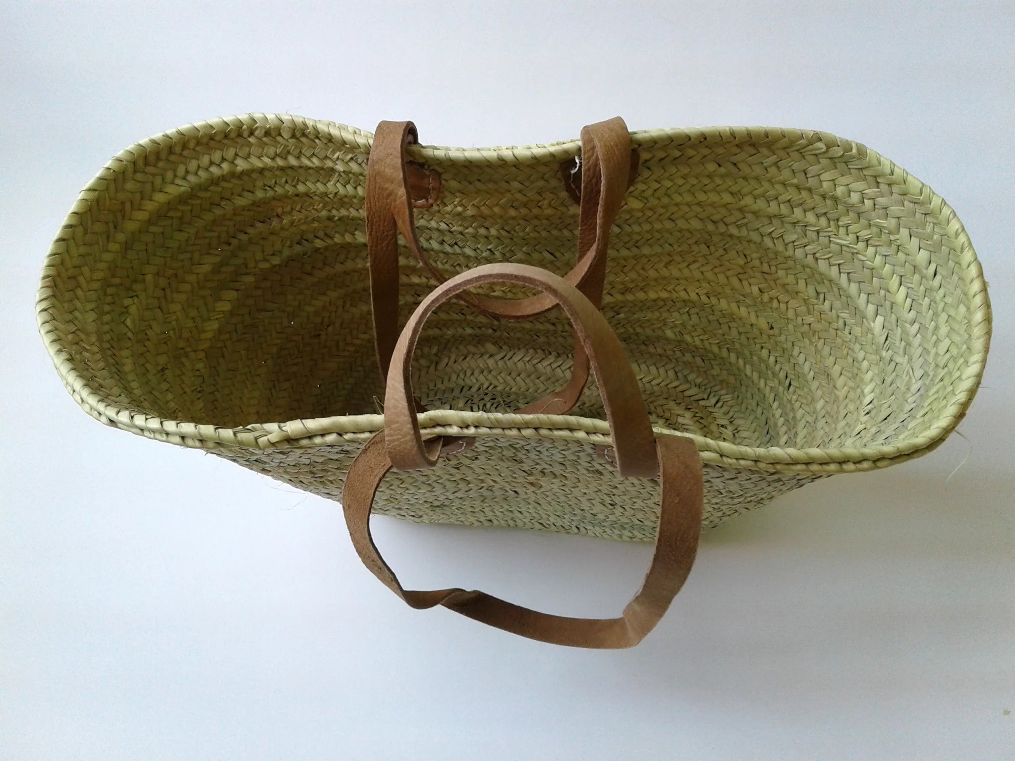 French Market Basket with Double Handles