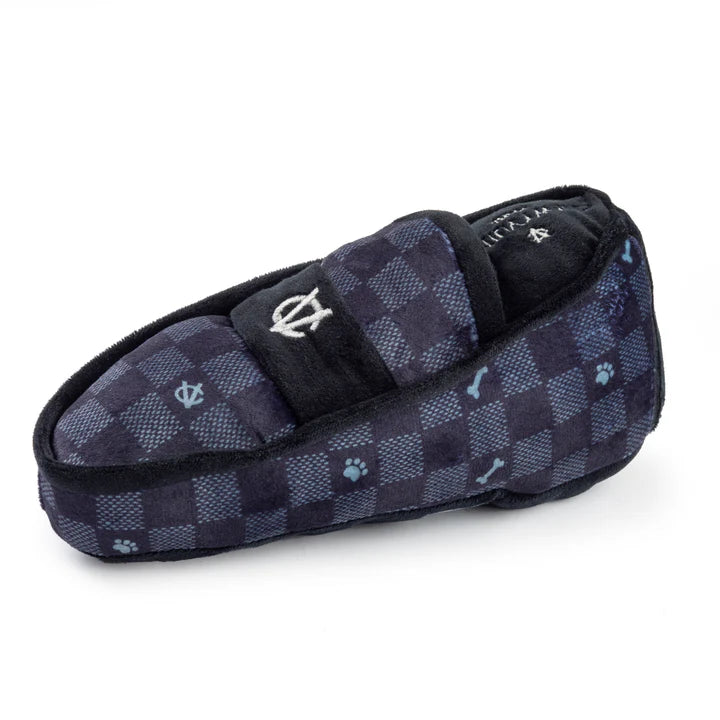 Haute Diggity Dog | Black Checker Chewy Vuitton Loafer
